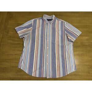 Polo Ralph Lauren Men’s XXL Classic Fit Striped Short Sleeve Shirt Multicolor